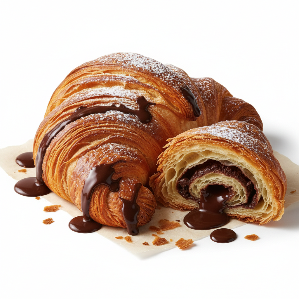Large Chocolate Croissant