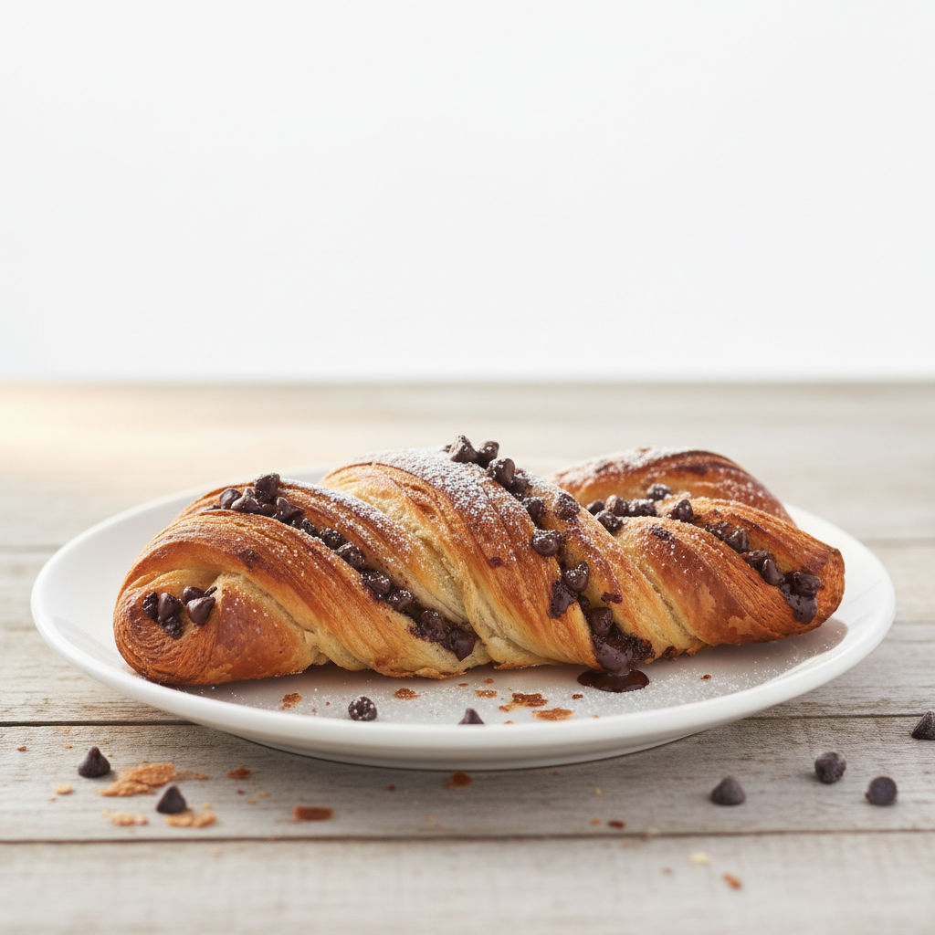 Chocolate Chip Croissant Twist