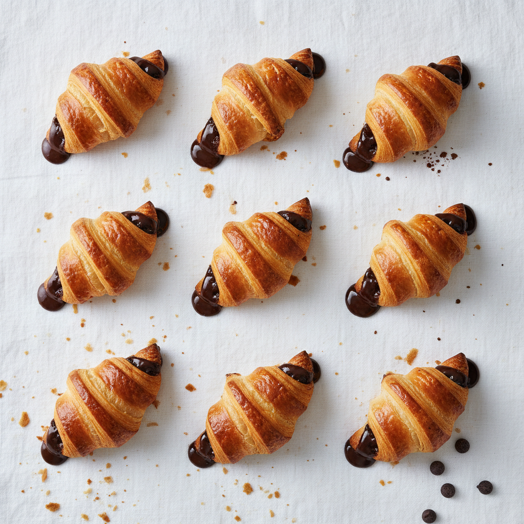 Mini Chocolate Croissant